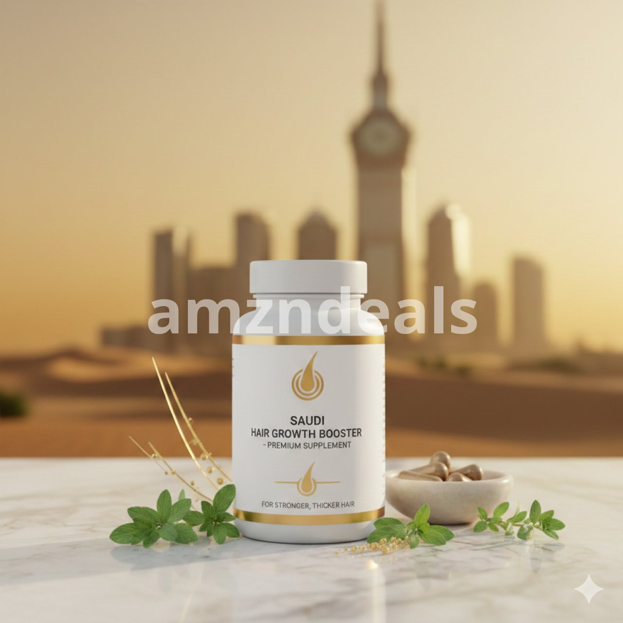 أفضل 5 مكملات غذائية لنمو الشعر في السعودية