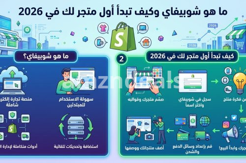 ما هو شوبيفاي وكيف تبدأ أول متجر لك في 2026