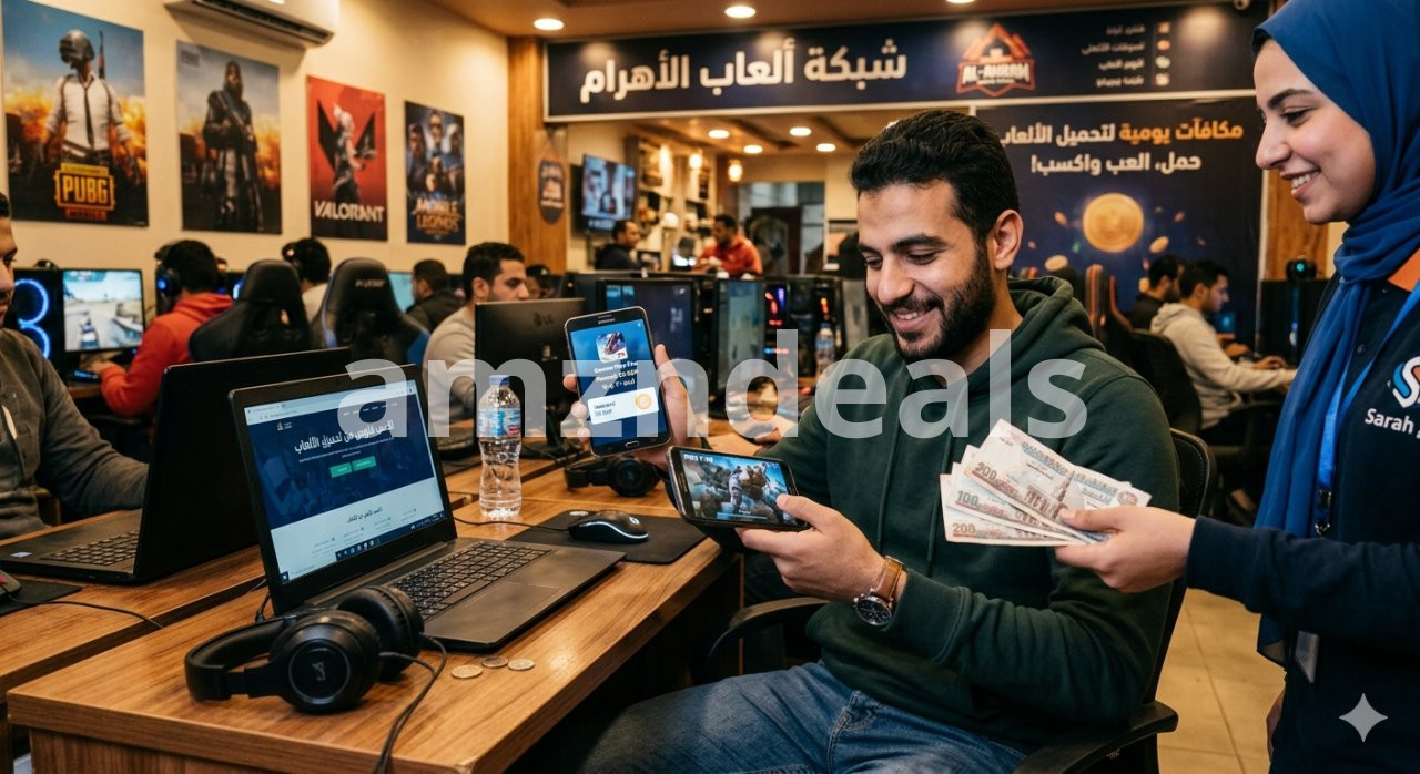 أفضل مواقع تعطيك فلوس مقابل تحميل الألعاب لعام 2026