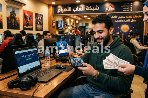 أفضل مواقع تعطيك فلوس مقابل تحميل الألعاب لعام 2026